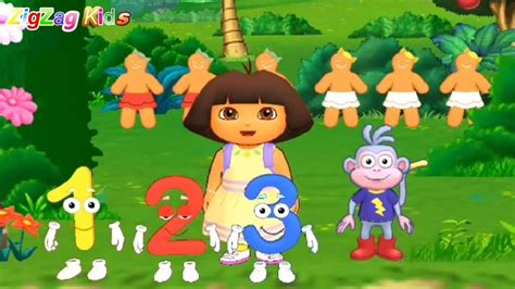 Dora A Exploradora Dora English Adventure Learning Numbers Episode 1 Sing Along Zigzag