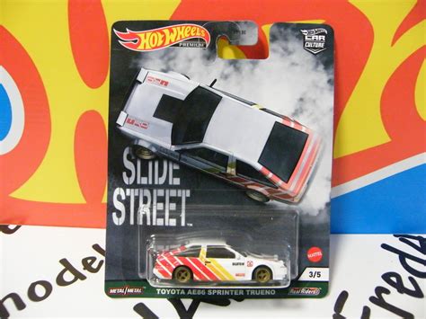 Slide Street Toyota Ae Sprinter Trueno Hot Wheels Premium Aukro