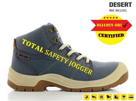 Jual SEPATU SAFETY JOGGER DESERT NAVY SIZE 38 44 Di Lapak TOTAL