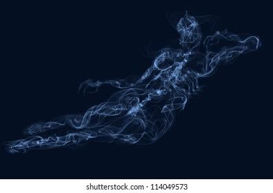 Naked Girl Smoking Stock Illustration Shutterstock