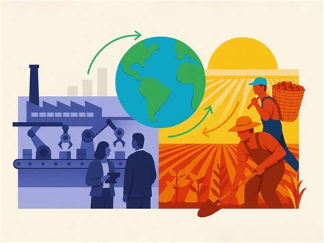 Como A Produção De Alimentos Afetou A Divisão Do Trabalho - Exercícios sobre a Divisão Internacional do Trabalho (DIT) (com ...