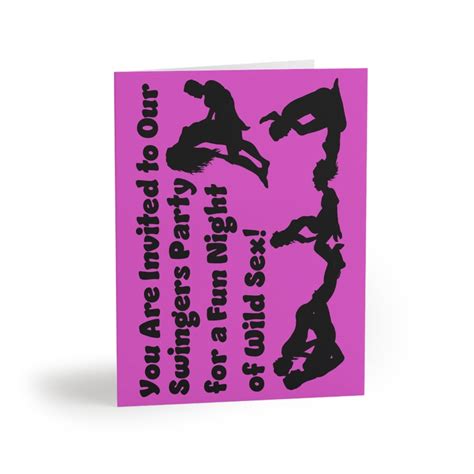Swingers Party Invitation Swinger Lifestyle Party Cards Sex Party Invitations Swinger Party