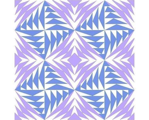 Gaggle of Geese Paper pieced quilt block pattern PDF format