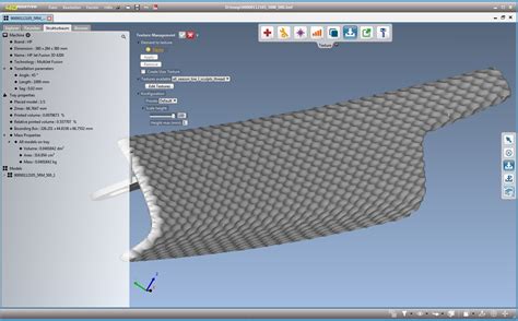 Additive Manufacturing Software Mit Neuem Texturen Modul