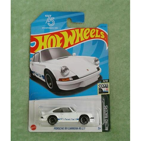 Jual Hot Wheels Porsche 911 Carrera RS 2 7 Putih Shopee Indonesia