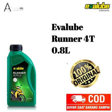 Jual Oli Oil Mesin Evalube Runner T W Ml Original Shopee