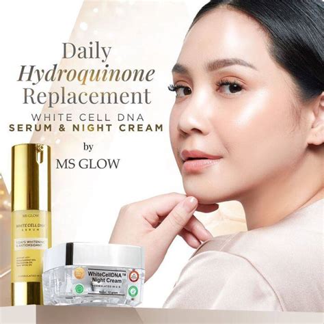 Ms Glow Serum White Cell DNA Lazada Indonesia