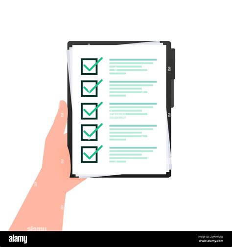 Checklist Clipboard Check List And Check Marks To Do List Survey