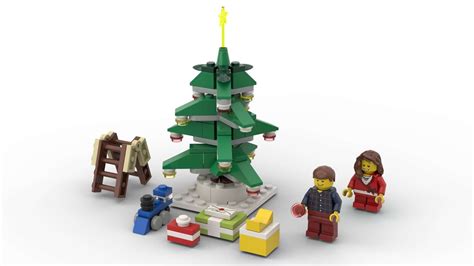 Lego 40058 Decorating The Tree Speed Build Studio LDD By PLegoBB YouTube