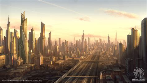 Resolution 3840x2160px, wallpaper futuristic, city (#121755) for your
