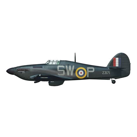 Maquette Hawker Hurricane Mk Iib Plastic Mask X Decal Opt Arma