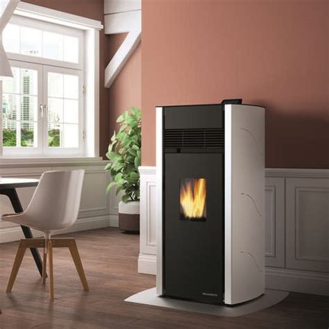 Pellet Heating Stove ECOFIRE BIANCA PALAZZETTI LELIO 12 KW