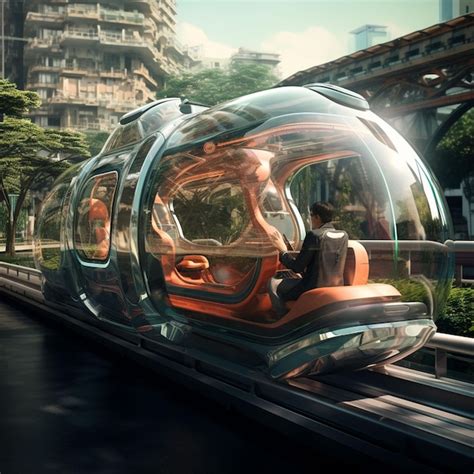 premium photo futuristic science