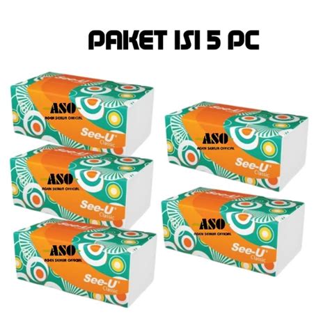 Jual Paket Isi 5 Tisu Tissue See U 250 Sheet 2ply Promo