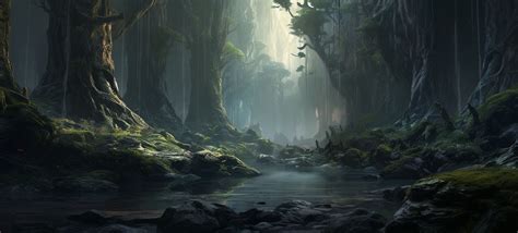 dark forest by Kybe-art on DeviantArt