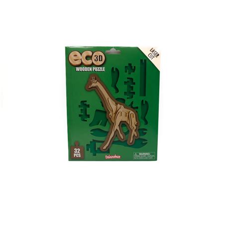 Giraffe Eco 3D Puzzle – Fort Worth Zoo