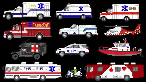 Medical Vehicles Emergency Vehicles Ambulances The Kids Picture