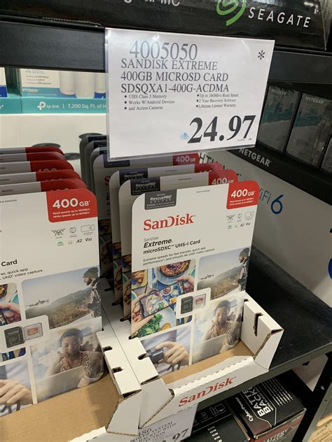 Sandisk Extreme 400gb Micro SD on clearance at US Costco for $24.97
