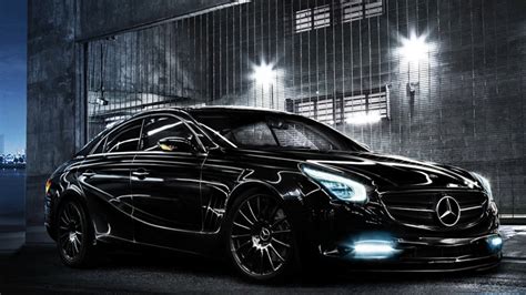 Black Mercedes Benz Wallpaper