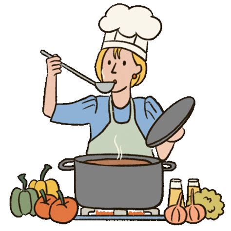 Food Cooking Sticker by Carolynn for iOS & Android | GIPHY