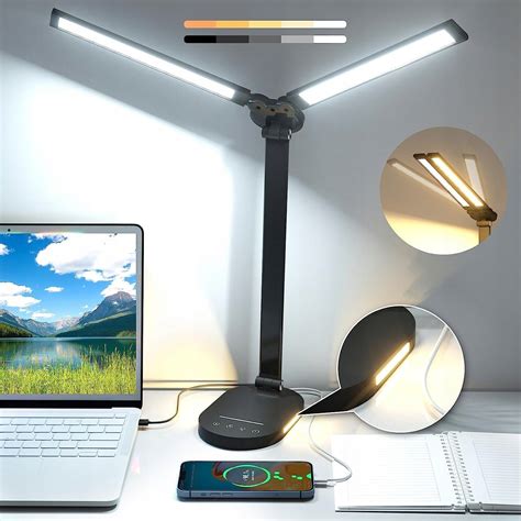 Lampka Biurkowa Led Na Biurko Lampa Szkolna Dotyk Usb Stoj Ca