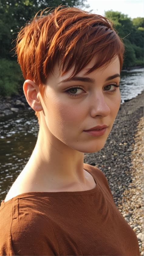 Pixie Haircut For Round Face Asymmetrical Pixie Cut In Very