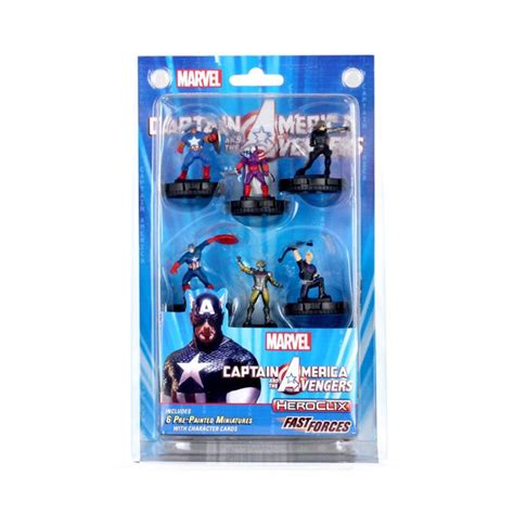 Marvel Heroclix Captain America And The Avengers Fast Forces