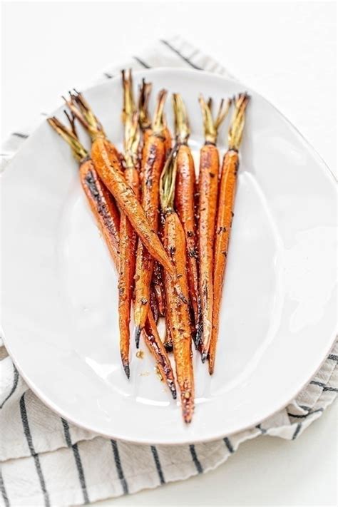 Roasted Honey Balsamic Carrots Good Life Eats