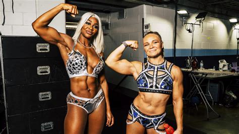 Jade Cargill And Ivy Nile Behind The Scenes Of The Royal Rumble