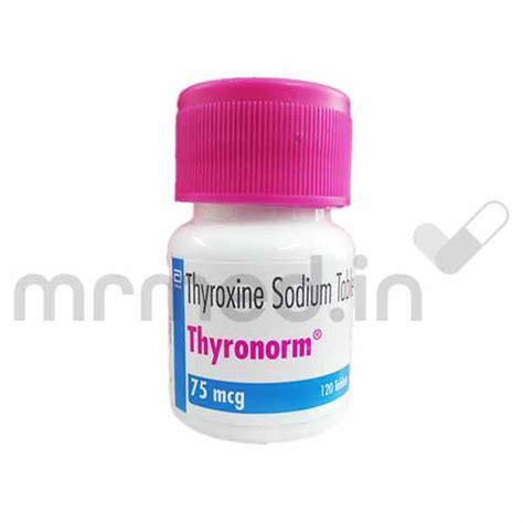 Buy Thyronorm 75mcg Tablet Online Uses Price Dosage Instructions Side Effects Mrmed