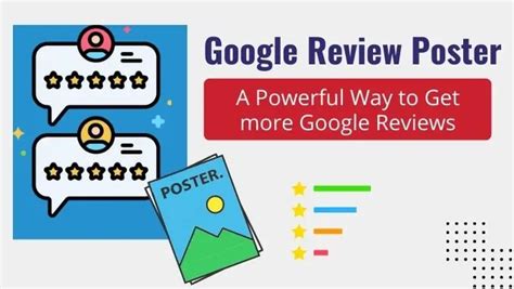 Google Review Poster A Powerful Way To Get Google Reviews