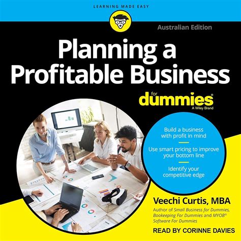 Planning A Profitable Business For Dummies Australian Edition Audio Download Veechi Curtis