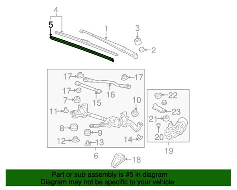 76622-TK6-A01 - Wiper Blade Insert 2009-2014 Honda Fit | Honda Parts Online