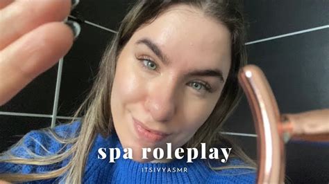 Asmr Spa Roleplay Layered Sounds Gua Shua Sounds And Face Massage