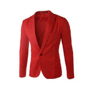 Veste Costume Homme Rouge Achat Vente Pas Cher