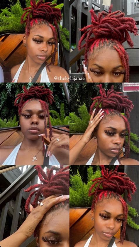 Pin By Blaschol Carr On Locs Faux Locs Hairstyles Short Locs