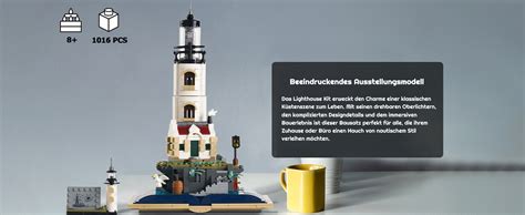 Barweer Architecture Leuchtturm Bausteine Klemmbausteine Modular