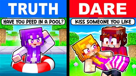 I Played Truth Or Dare With My Crazy Fan Girls Minecraft Youtube