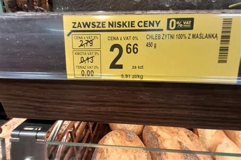 Ceny w Biedronce Jak zmieniły się po obniżce VAT Super Biznes