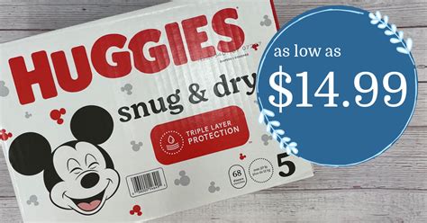 Huggies Boxed Diapers As Low As 1499 Kroger Krazy