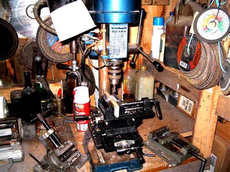 Как установить сверлильный станок в гараже - 82 фото