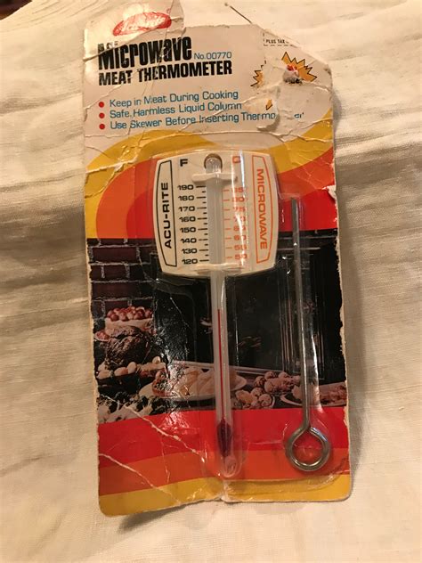 Microwave Meat Thermometer by Acu-rite, Vintage 1990s - Etsy UK