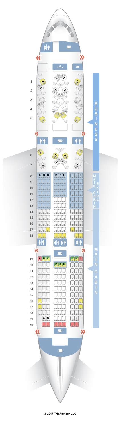 Boeing 787 8 Dreamliner Seat Map Lot | Brokeasshome.com