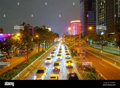 Traffic Jam In The Night Hi Res Stock Photography And Images Alamy