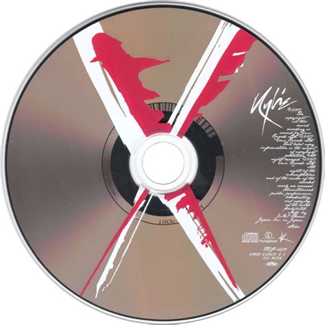 Car Tula Cd De Kylie Minogue X Japanese Edition Portada