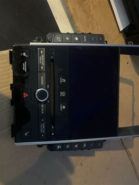 15 19 INFINITI Q50 OEM TEMP AC HEAT CLIMATE CONTROL WITH DISPLAY SCREEN