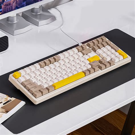 Xewsqmlo Gamer Keypad 100 Keys K3 MAX Wired Keypad Hot Swap Keyboard For PC Desktop Gamer