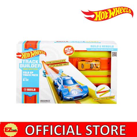 Hot Wheels Track Builder Fold Up Track Pack Coffret Pistes Repliable GLC GLC Lazada