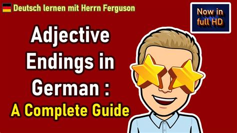 Mastering German Adjective Endings A Comprehensive Guide Learn