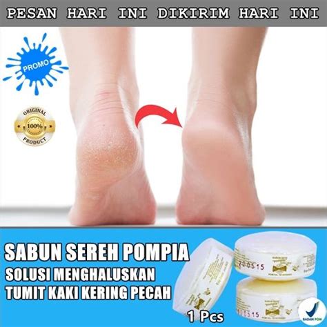 promo sabun pompia bulat obat penghalus kaki pecah penghalus kaki